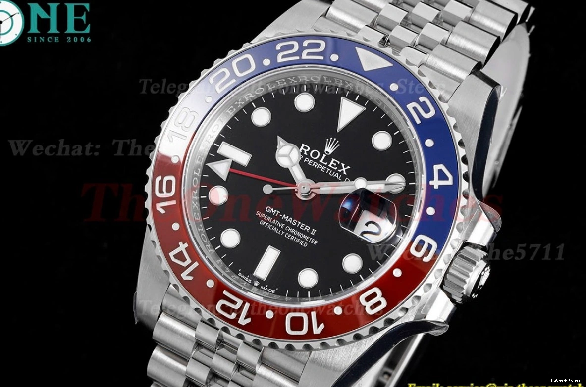 SS SS Red 126710 II 40mm Master C+F Blue V2 Pepsi GMT VR3285 0126